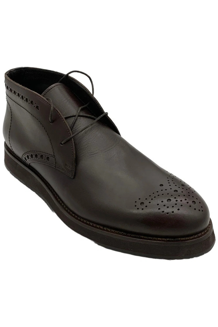 Donald Pliner Men's Hamilton Chukka Boot Dark Brown - Medium